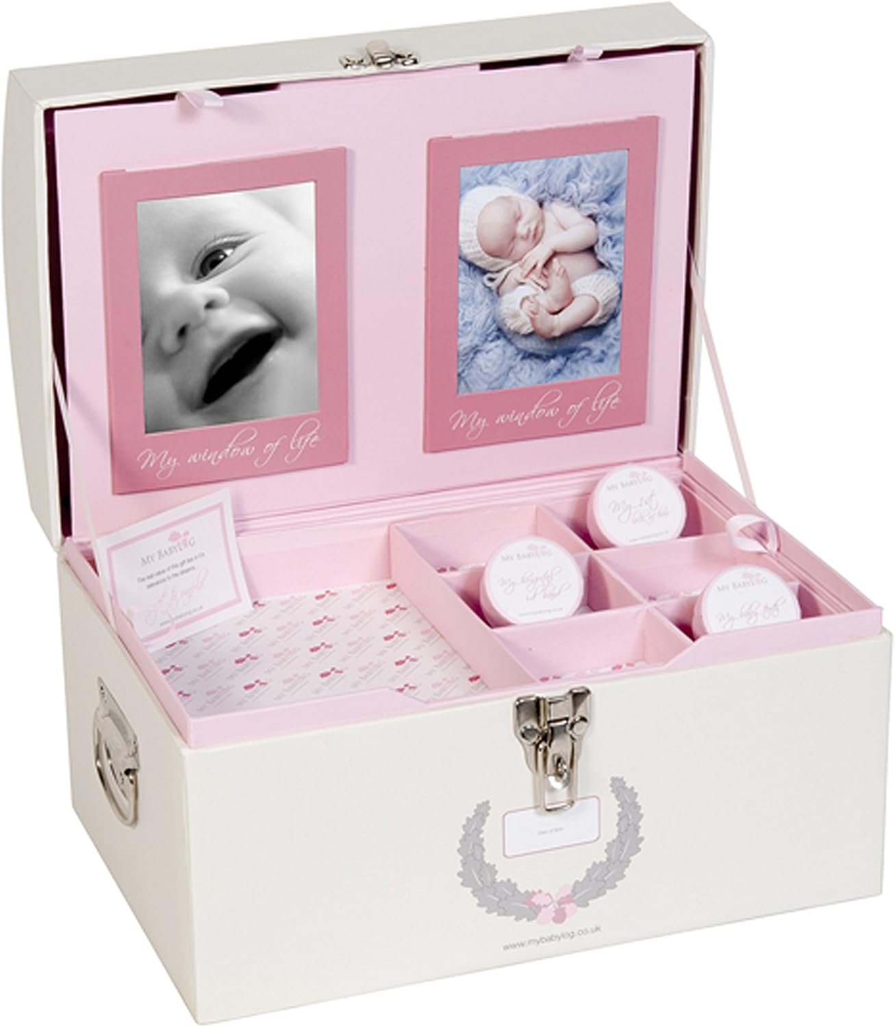 baby girl keepsake box with drawers