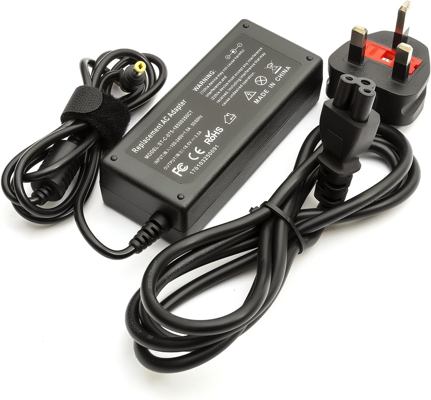 Hewlett Packard HP Laptop Charger 18.5 Volt 3.5 Amp Amazon.co.uk