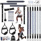 Upgraded Pilates Bar Kit with Resistance Bands