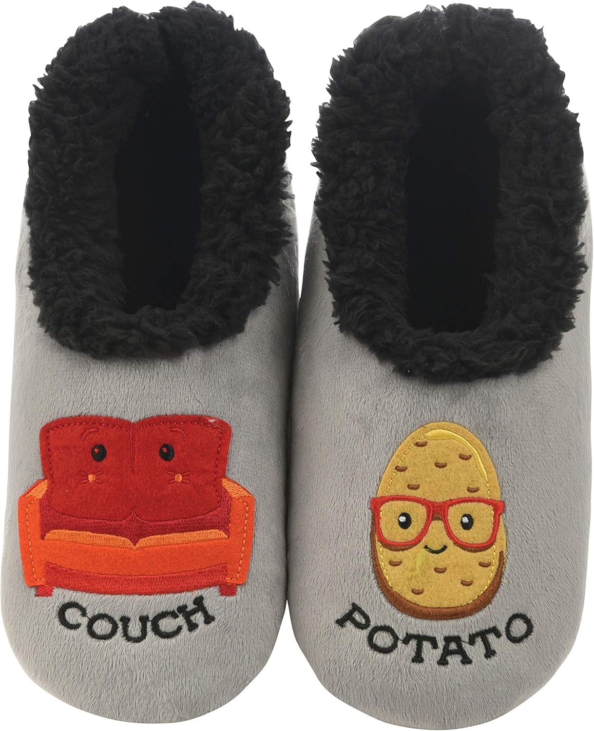 Snoozies Mens Couch Potato Pairables Slippers for Men Amazon.ca