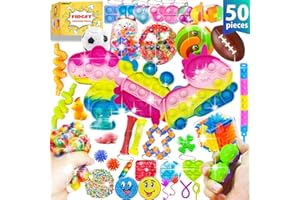 ONKULL Party Favors, Fidget Toys Pack, Carnival Treasure Classroom Prizes Small Mini Bulk Sensory Figit Toys Set for Boys Girls Kids Adults, Stress Relief & Anxiety Relief Tools Autistic ADHD Toys