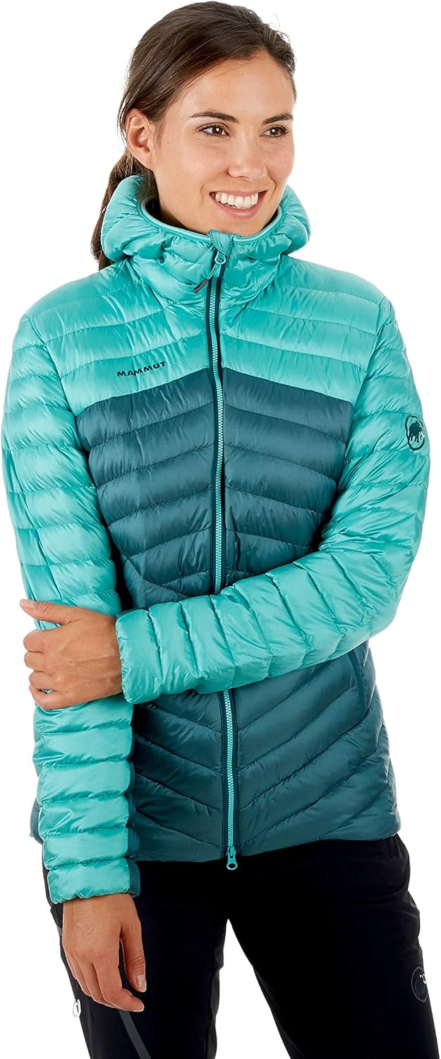 mammut broad peak in hooded jacket womens
