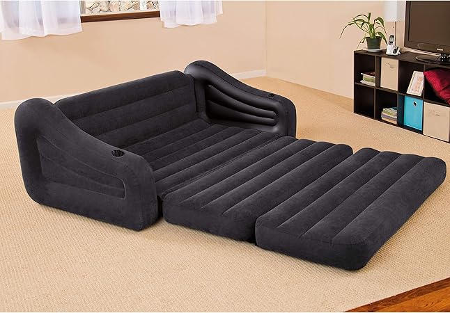 Amazon Com Intex Pull Out Sofa Inflatable Bed 76 X 87 X 26