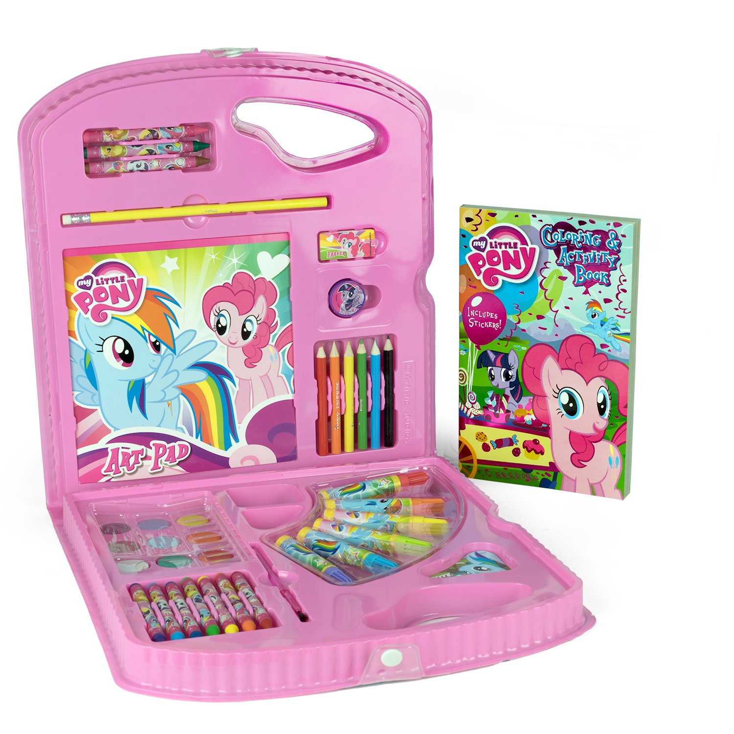 Amazon.com : My Little Pony Art Set with Coloring Book, Activity and