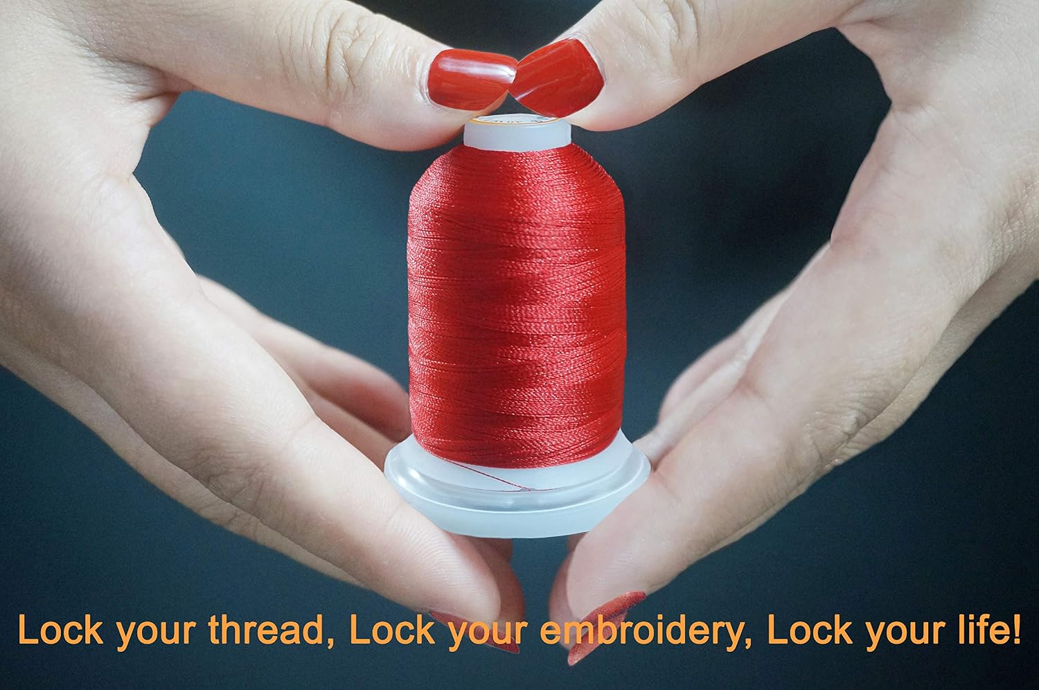 New brothread 64 Spools 1000M (1100Y) Polyester Embroidery Machine Thread Kit for Professional Embroiderer and Beginner - Image 5