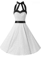 Boolavard – Cerchietto A Fiocco Con Pois In Chiffon Per Ragazze, Accessorio Capelli Elegante Per Feste