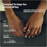 Ultrahuman Ring AIR Space Silver Size 11 Smart Ring Sleep Tracking view 6