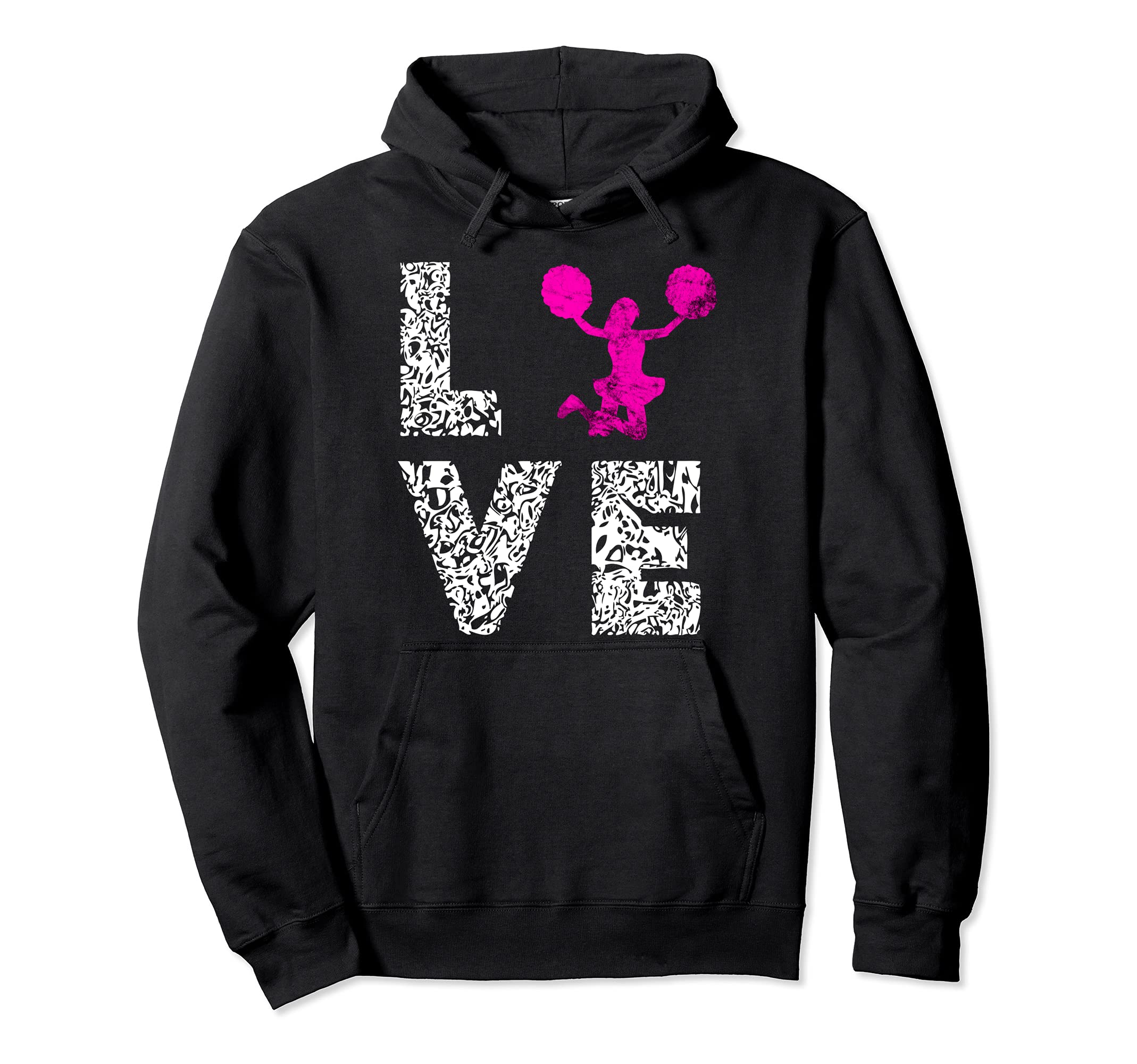 Cheerleading Dancing Cheer Team Love Choreography Pullover Hoodie