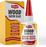 GleamGlee Super Glue for Wood 35g Clear Waterproof Bond Cement