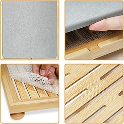 Golener Stone Drying Mat for Kitchen Counter, Dish