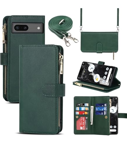 Funda Soporte Cierre Magnético Funda Tipo Cartera Para Google Pixel 6 Pro - Piel Sintética Funda Tarjetero Magnética
