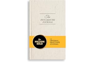 Intelligent Change The Five Minute Journal - Original Daily Gratitude Journal 2025 for Happiness, Mindfulness & Reflection - Daily Affirmations - Undated Planner Gifts for Women & Men