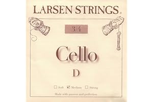 LARSEN STRINGS Larsen 3/4 Cello D String Medium Alloy-Steel