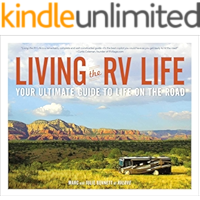 Living the RV Life: Your Ultimate Guide to Life on the Road book cover Living the RV Life: Your Ultimate Guide to Life on the Road book cover