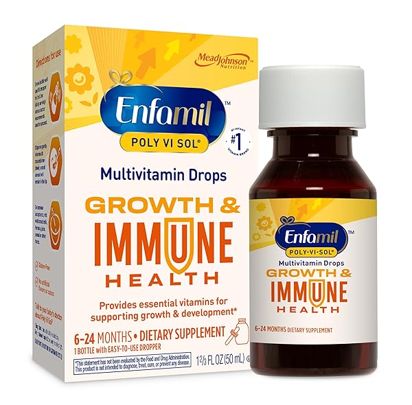 ENFAMIL POLY-VI-SOL LIQUID MULTIVITAMIN SUPPLEMENT FOR INFANTS AND...