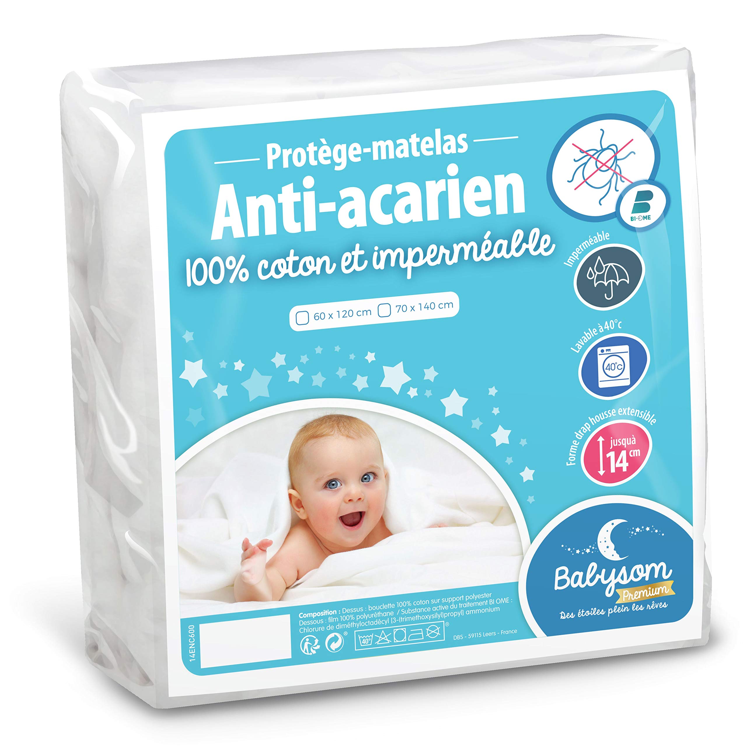 Babysom - Anti-mite Baby Mattress Protector