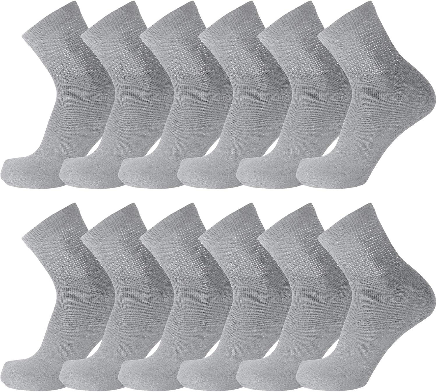 Big and Tall Diabetic Neuropathy Cotton Socks, King Size Mens Athletic