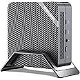 MINISFORUM UM560 XT Mini PC AMD Ryzen 5 5600H (6 C/12T) 16G DDR4 1TB SSD Desktop Computer, 2.5G LAN, 4xUSB, 2xHDMI, 1xUSB-C Triple 4K Outputs, AMD Radeon Graphics Small Form Factor Micro PC