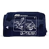 A&amp;D Medical UA-281A Blood Pressure Cuff Replacement, Large Cuff 14.2&ndash;17.7" | Latex-Free Blood Pressure Cuff, UA-281A ISO-Compliant Connector for A&amp;D Medical UA-789AC, &amp; 787EJ BP Monitors not included