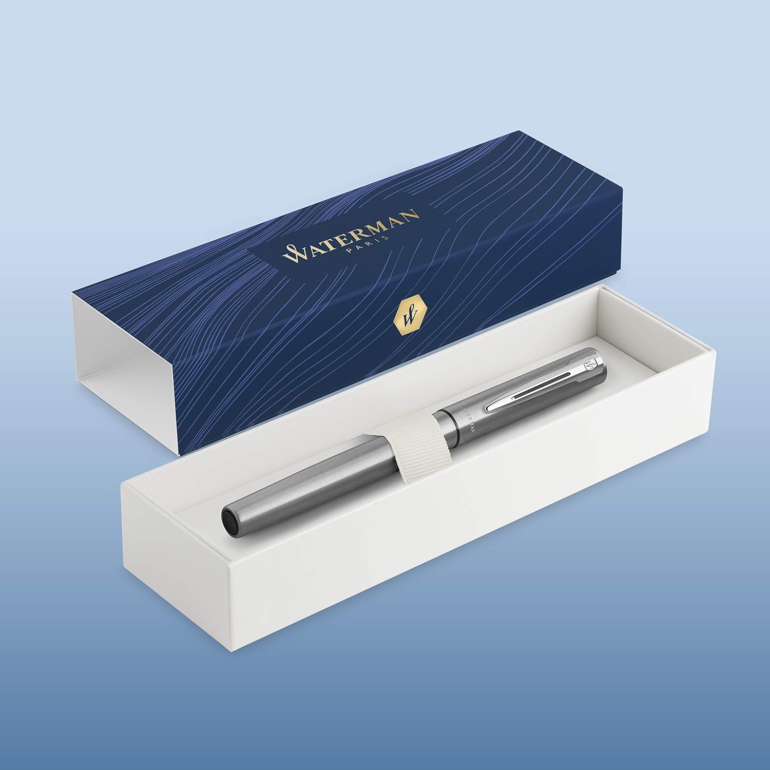 Waterman Allure Fountain Pen, chrome - Image 3