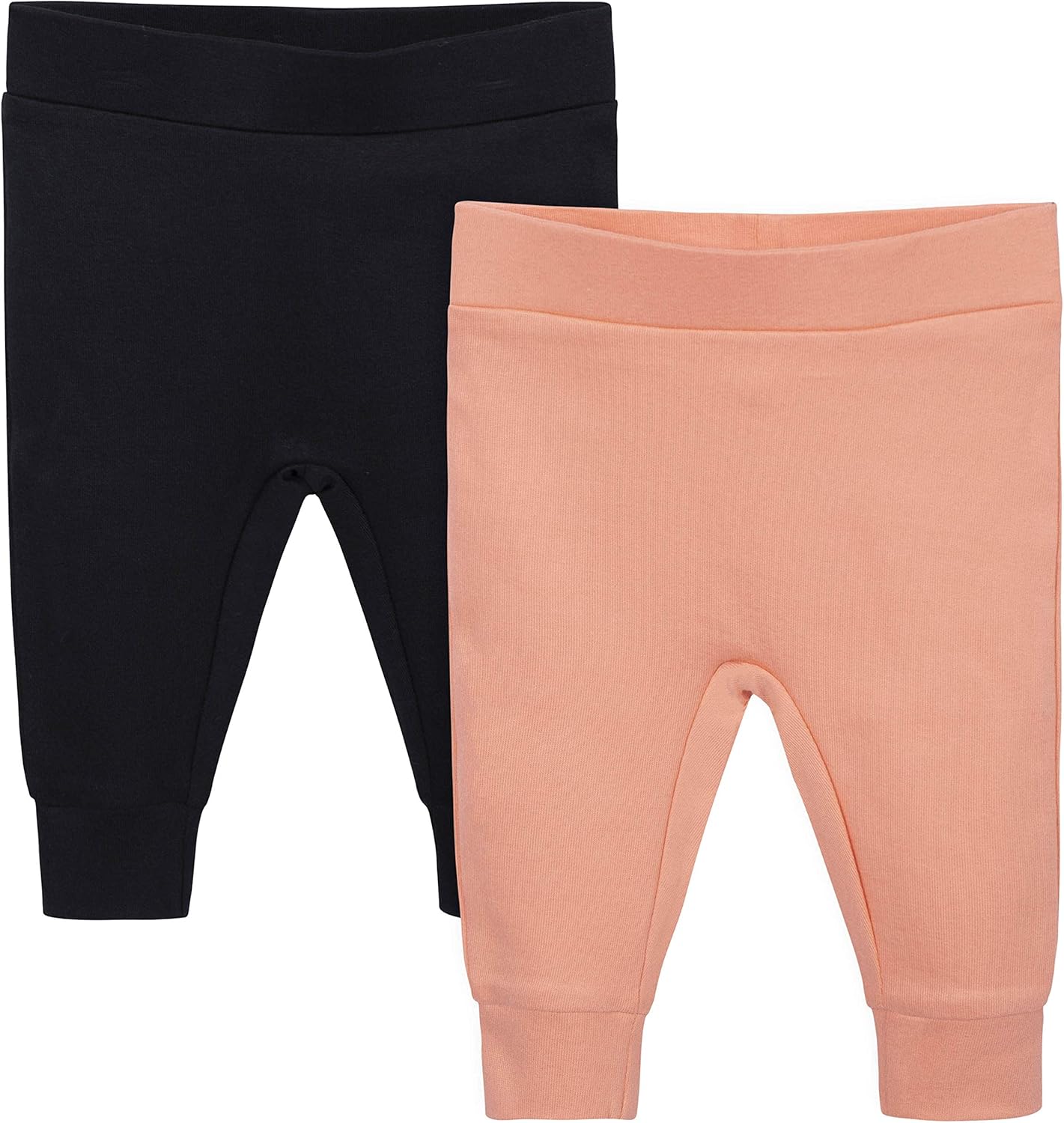 Grow by Gerber Baby Girls Organic 2-Pack Pants: Clothing