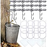Maple Syrup Tapping Kit, (12 Set) Maple Tree Tapping Kit with Stainless Steel Maple Syrup Spiles, Hooks, 3FT Sap Tubes, Maple