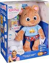 Ms. Rachel Potty Time with Bean 11” Plush Teddy with Play Toilet & Accessories view 5