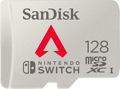 SanDisk 128GB microSDXC Apex Edition for Nintendo Switch UHS-I Class 10 U3