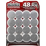 Felt Furniture Pads X-PROTECTOR - 48 Premium Felt