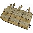 ProCase 6 Pouch Magazine Holder for Rifle, Open-Top Triple Tactical Stacker Mag Pouch