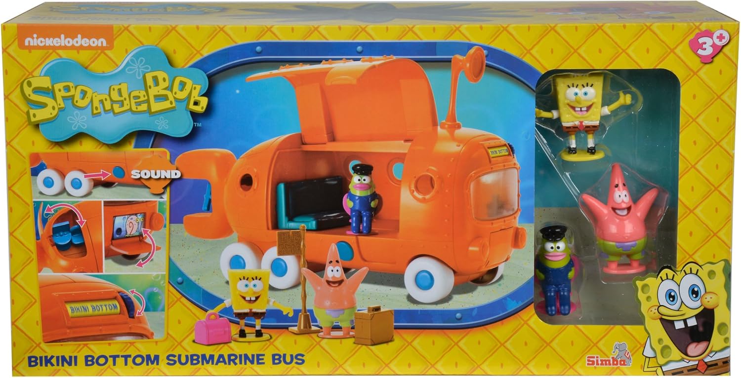 spongebob bus toy