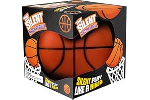 Pelidox Silent Basketball – Not Vacuum Shipped - 2025 Upgraded Airless Soft Foam Ball Soundless for Quiet Dribbling and Indoor Training – Real Feel Higher Bounce No Noise