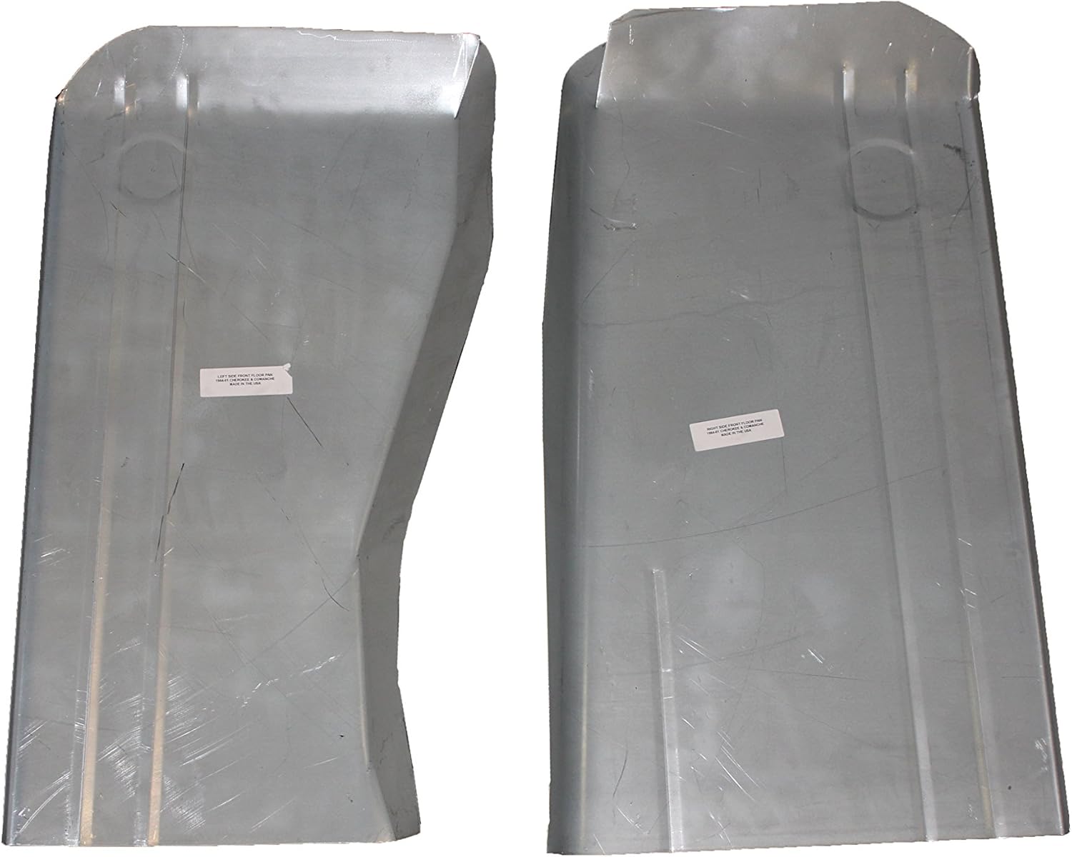 Classic 2 Current Fabrication 1984 96 Jeep Cherokee Wagoneer Comanche Front Floor Pans Pair