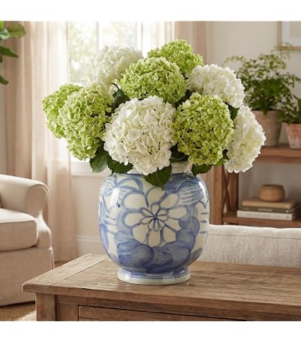 Amazon.com : Two's Company Japanese Flower Blossoms Planter- Hand
