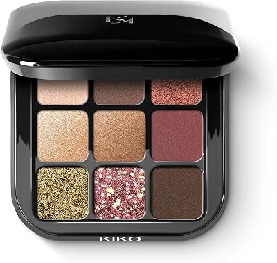 KIKO Milano Glamour Multi Finish Eyeshadow Palette 03 9 Eyeshadows