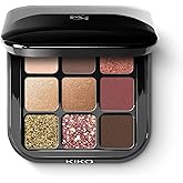 KIKO Milano Glamour Multi Finish Eyeshadow Palette | 9 Eyeshadows In Different Finishes