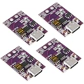 ACEIRMC 4pcs Type-C QC AFC PD2.0 PD3.0 to DC Fast Charge Decoy Trigger Polling Detector USB-PD Notebook Power Supply Change Board Module Support 5V 9V 12V 15V 20V Fixed Voltage Output