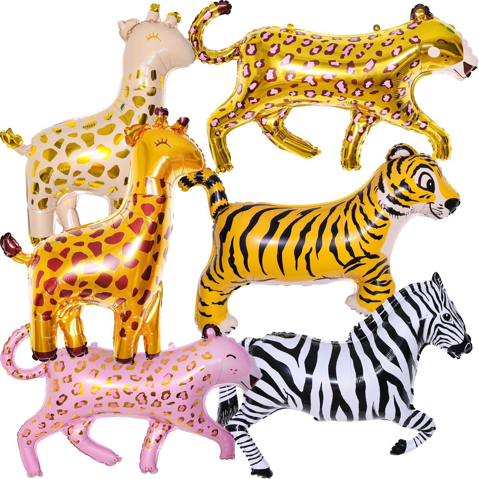 Mua 6 Pieces Giant Jungle Safari Animals Balloons Large Zebra Giraffe 