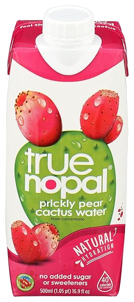 TRUE NOPAL BEV CACTUS WATER, 16.89 OZ