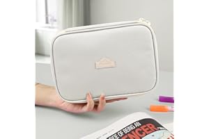 CRAIIBY Pencil Case - Large Stationery Pen Bag, School Classroom Office Supplies, Gift for Students Teen Girls, Big Capacity Pencil Pouch