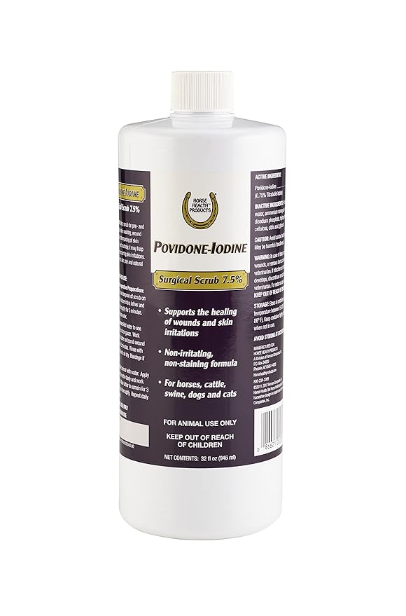 Horse Health PovidoneIodine Surgical Scrub 7.5, 32 oz