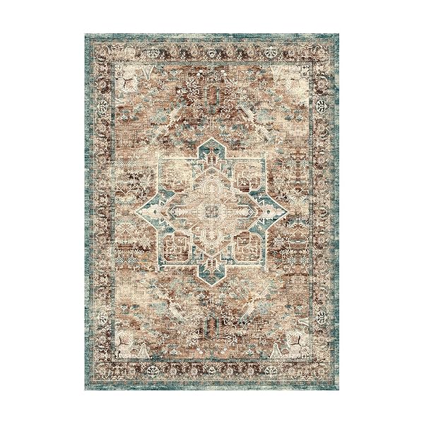 TRIOHERO 5X7 AREA RUGS WASHABLE ORIENTAL RUG –...