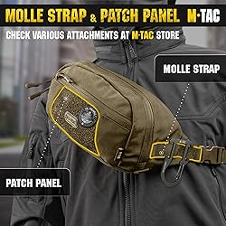 M-Tac Companion Waist Pack - Tactical Belt Bag EDC
