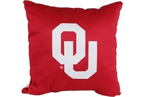 College Covers ETC DP18 Pillow, 16" x 16", Oklahoma Sooners