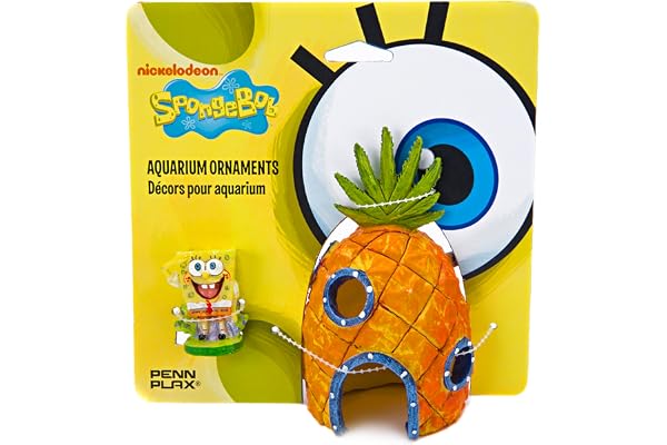Penn Plax Spongebob & Pineapple Home Combo Pack