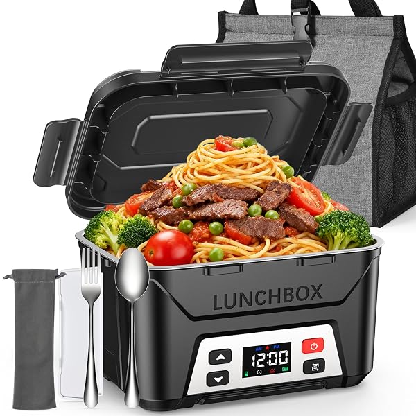 EAST OAK CORDLESS ELECTRIC LUNCH BOX FOR ADULTS,...