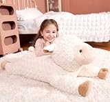 IKASA Giant Sheep Plush Toy 78cm Large Cute Lamb Stuffed Animal view 4