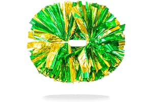 AOPANDA Cheerleading Pom Poms with Baton Handle for Team Spirit Sports Dance Cheering Kids Adults