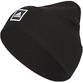 Adidas Men's Wide Cuff Beanie – Tall Fit Slouchy Cuffed Knit Winter Hat