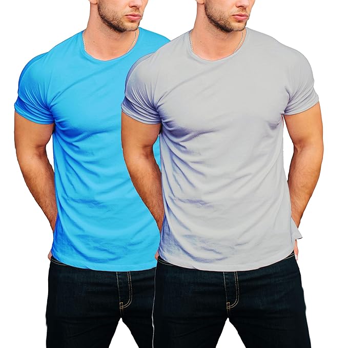 light blue t shirt combination